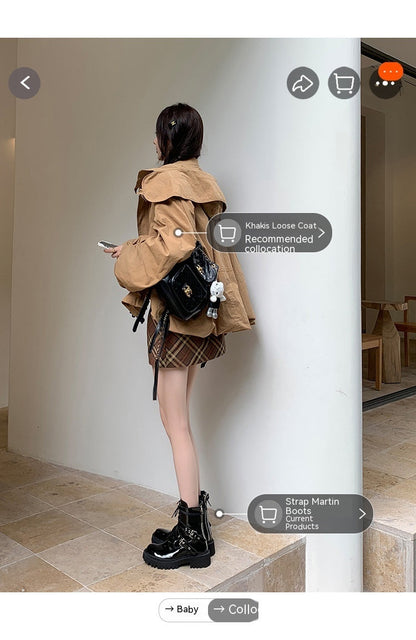 Petites bottes de moto à semelle épaisse