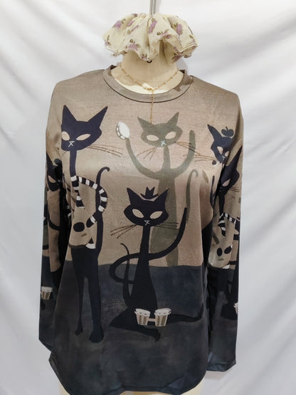 Chemisier Élégant Manches Longues Femme - Polyvalent Bureau et Casual