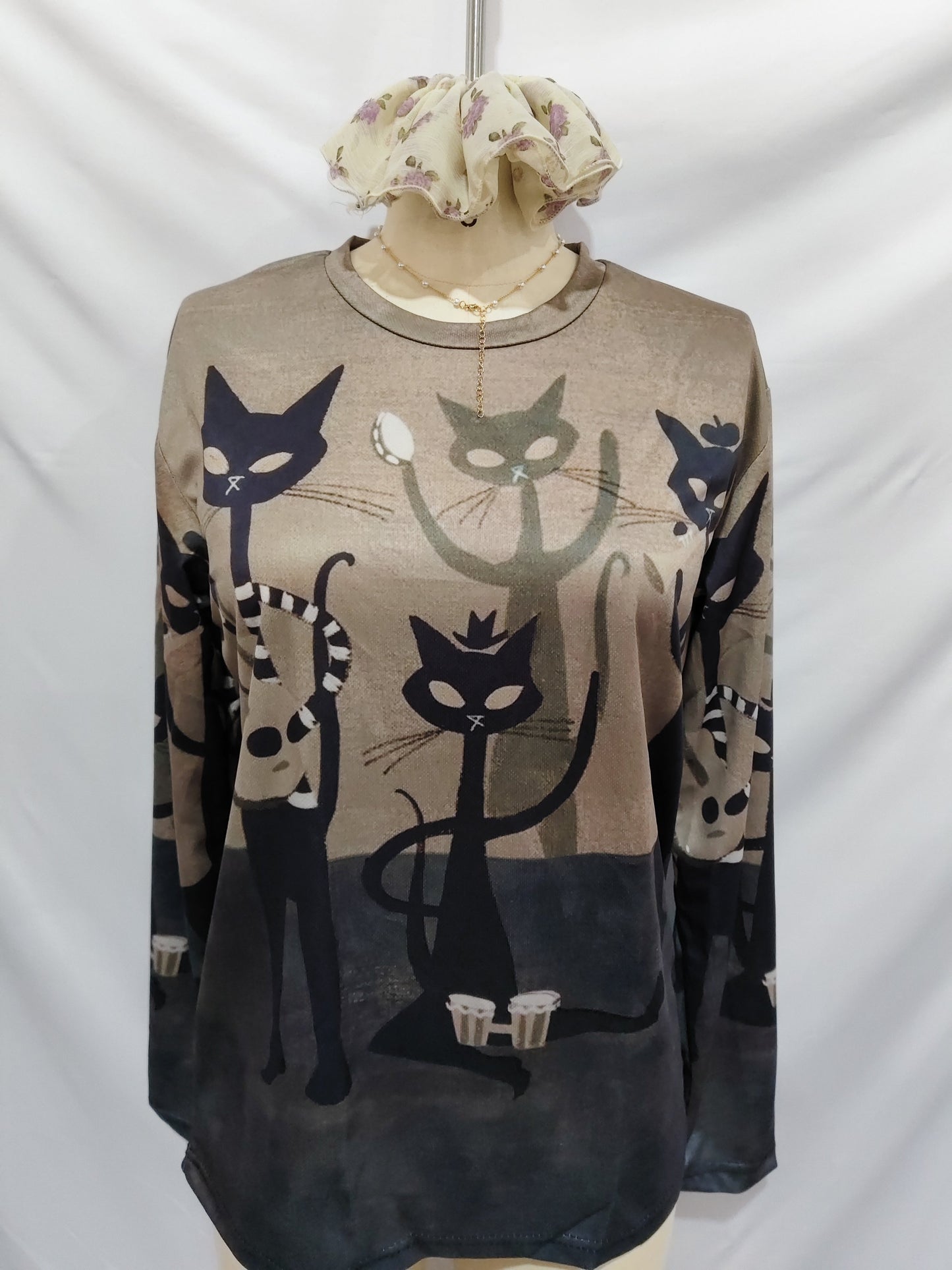 Chemisier Élégant Manches Longues Femme - Polyvalent Bureau et Casual