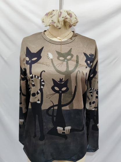 Chemisier Élégant Manches Longues Femme - Polyvalent Bureau et Casual