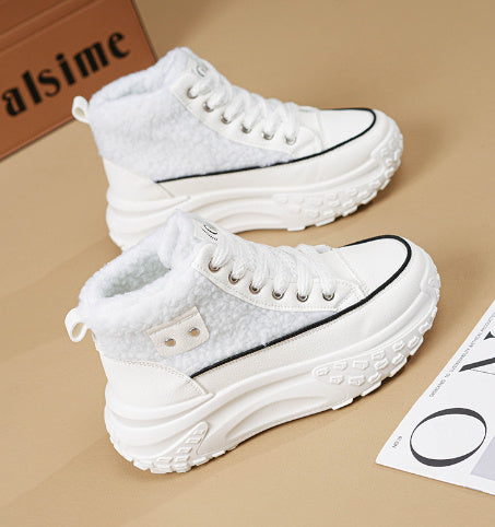 Chaussures Casual Hauteur Doublées Polaire